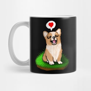 Cute dog show some love to everyone Mug